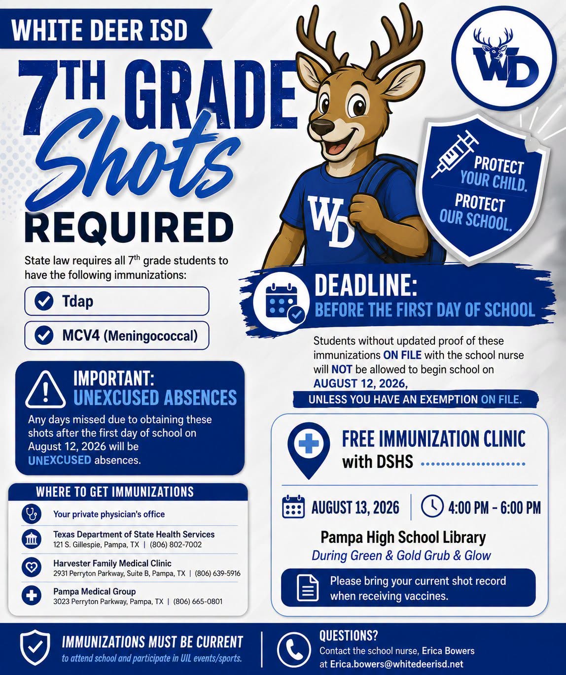 Required Immunization Clinic
